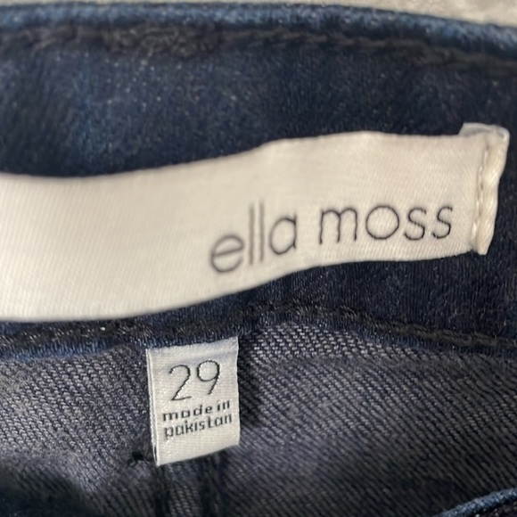 ELLA MOSS Snakeskin Detail Denim Jeans | Size 8 - Picture 7 of 11